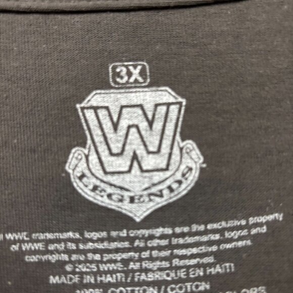 Triple H The Game Neon Skull Graveyard WWE Promo T-Shirt 3X - Picture 4 of 4